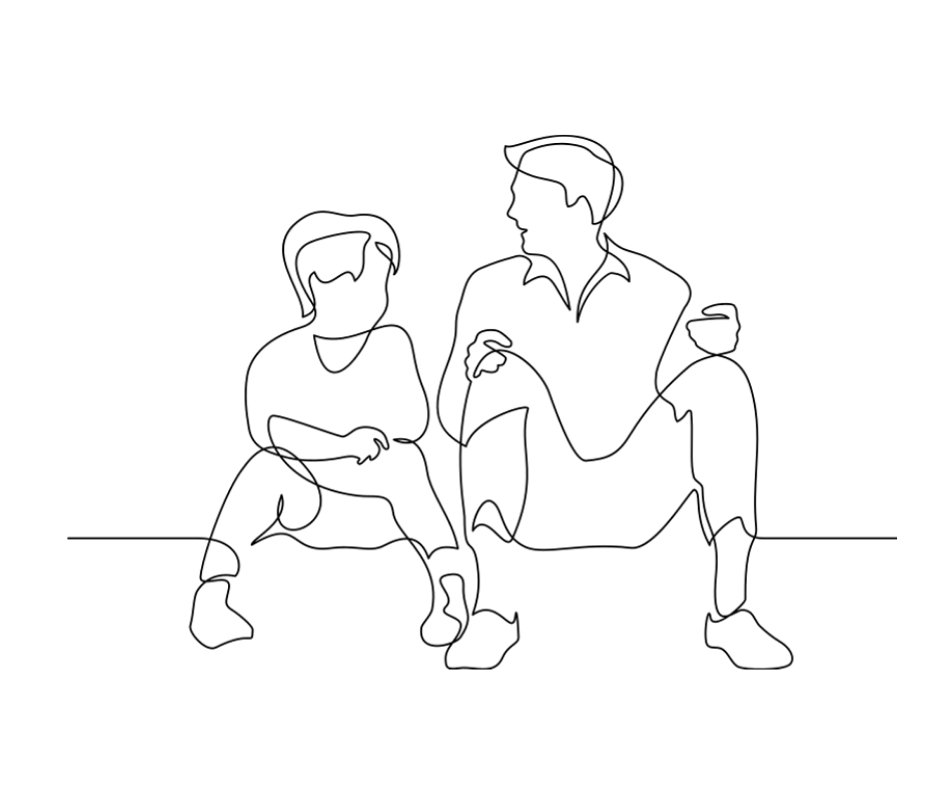 Line drawing illustration