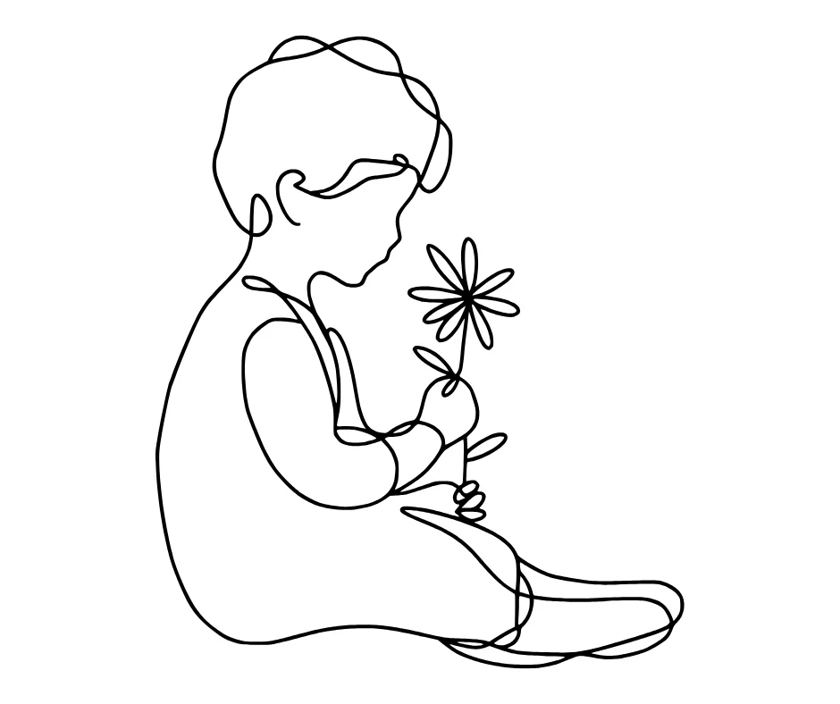 Line drawing illustration