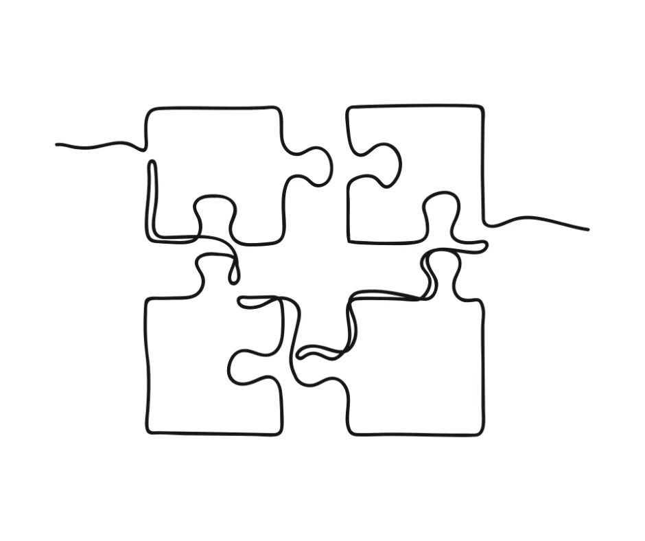Line drawing illustration