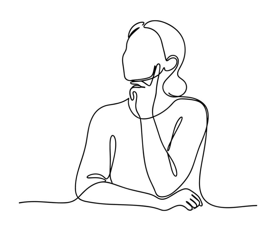 Line drawing illustration