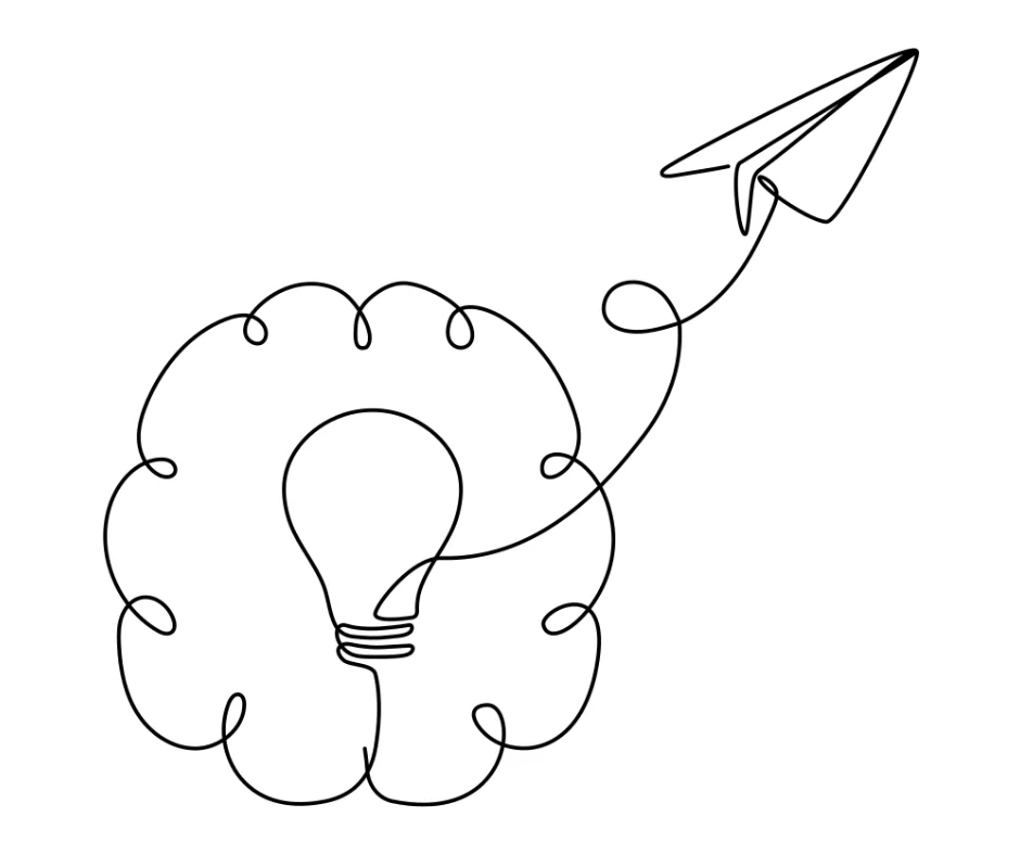 Line drawing illustration