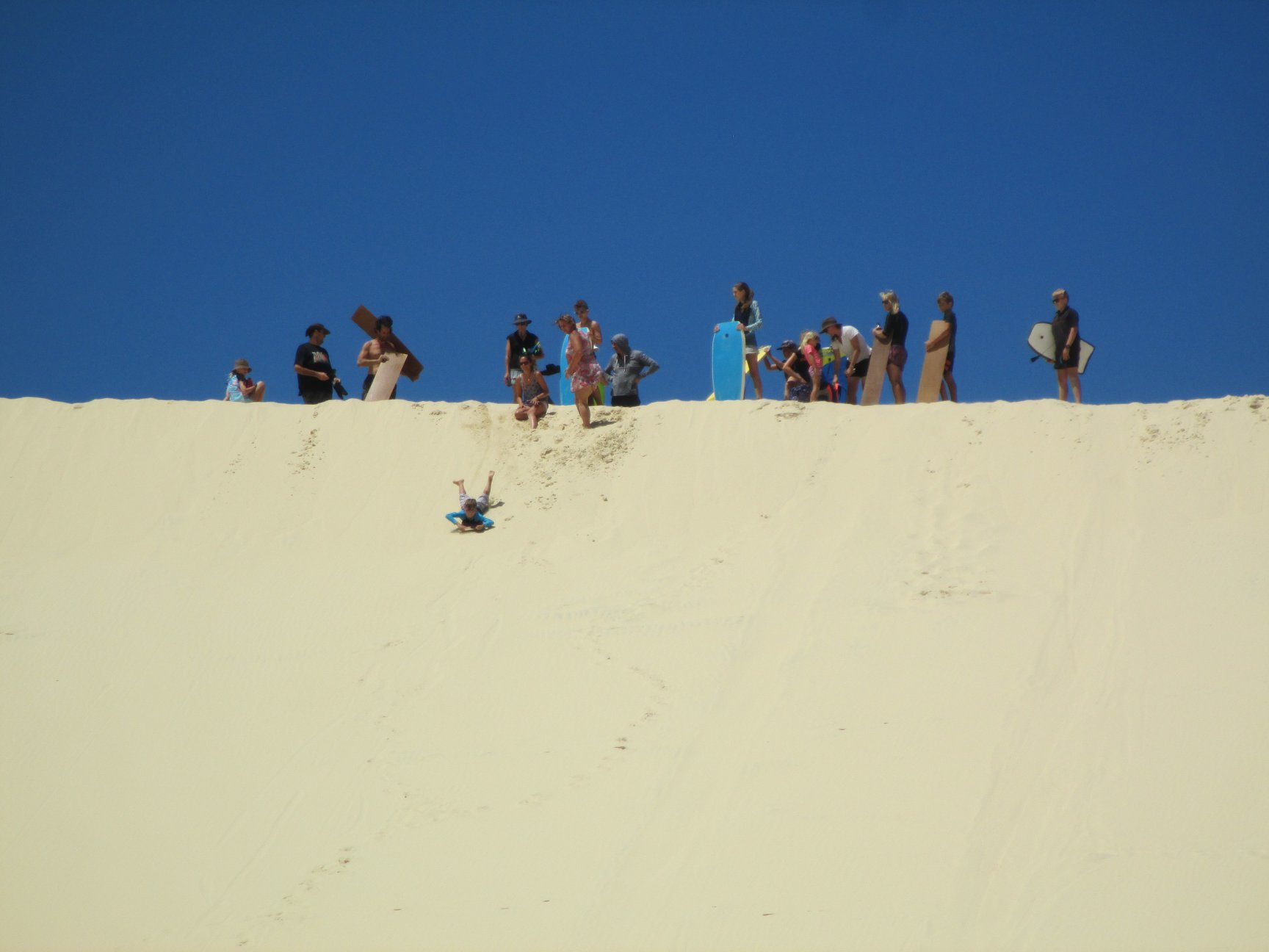 Young people exploring together